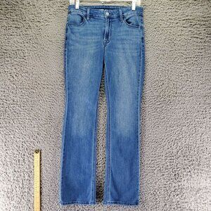 Old Navy Jeans Womens 4 Blue Mid-Rise Wow Boot-Cut Denim